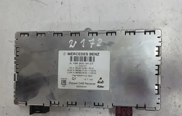 Mercedes-Benz SLK R172 Sound amplifier A1669003407
