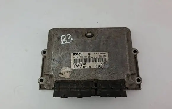 Fiat Stilo Engine control unit/module 55187569 0281011396 19242ACA