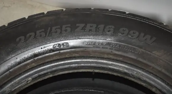 BMW 5 E60 E61 R16 summer tire 