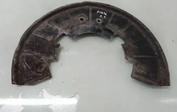 Porsche Cayenne (9PA) Front brake disc dust cover plate 