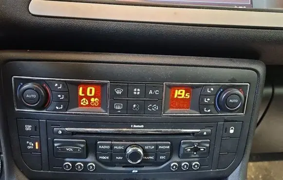 Citroen C5 Climate control/heater control trim 96715288ZD IMPRK1587609