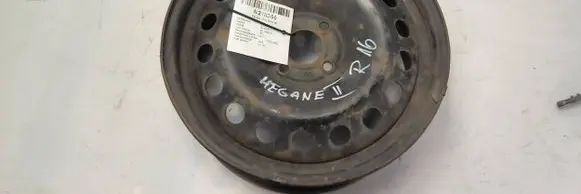 Renault Megane II R16 steel rim 