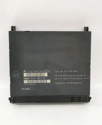 Mercedes-Benz S W221 Seat control module A2218702987 A2218701092