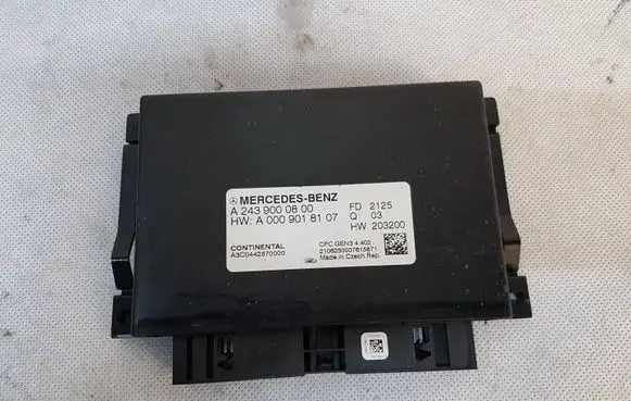 Mercedes-Benz EQA Central body control module A2439000800ORI A2439000800