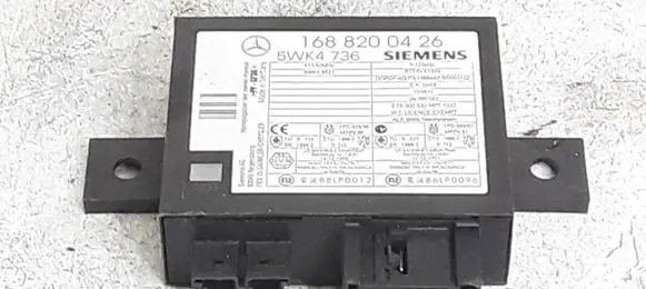 Mercedes-Benz A W168 Immobilizer control unit/module 1688200426 5WK48821 5WK4736