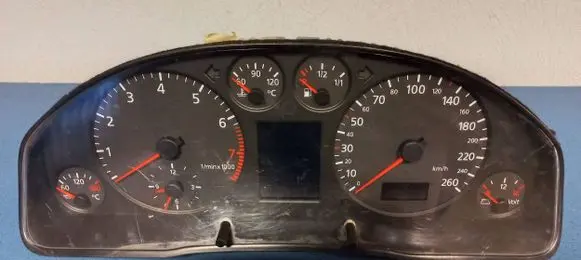 Audi A6 S6 C5 4B Speedometer (instrument cluster) 4B0919880H 110008090002