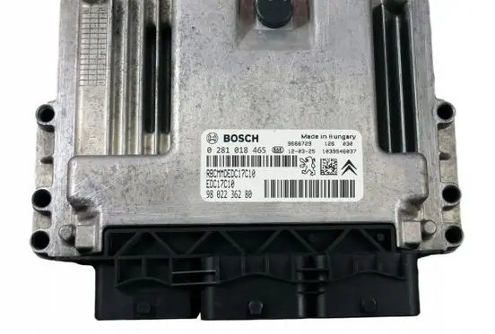 Citroen C3 Pluriel Engine control unit/module 9802236280