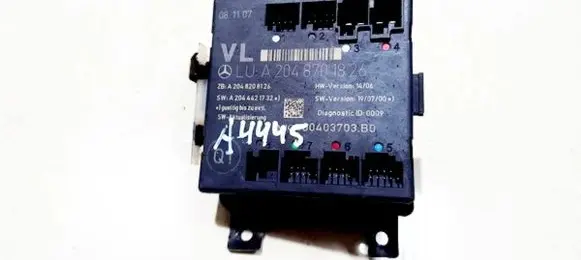 Mercedes-Benz C AMG W204 Door control unit/module a2048701826 a2048208126