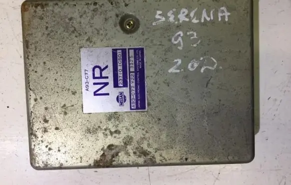 Nissan Serena Engine control unit/module 237101C501 A93C77Y22