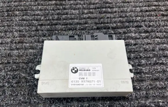 BMW 6 F12 F13 Other control units/modules 9378071 55892110 001000000