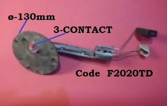 Mitsubishi Space Star Fuel level sensor F2020TD
