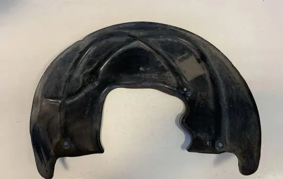 Audi Q7 4M Front brake disc dust cover plate 4M0615312E