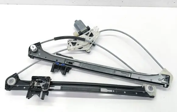 Porsche Macan (95B) Front door window regulator with motor 95B837462 5Q0959802