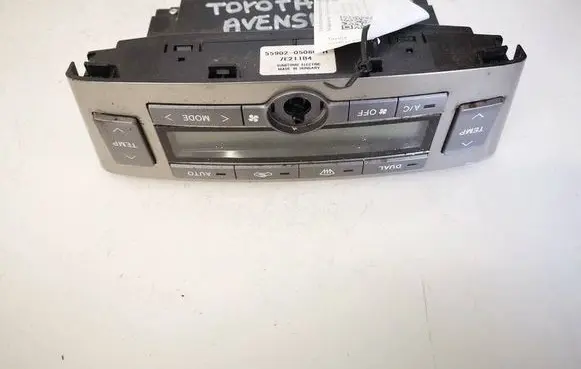 Toyota Avensis T250 Climate control unit 5590205060H