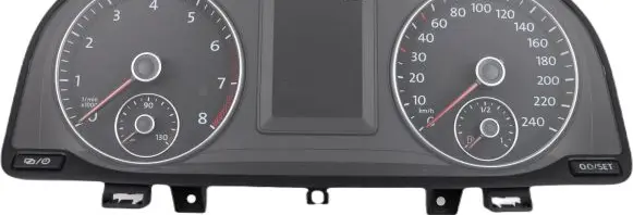 Volkswagen Touran II Speedometer (instrument cluster) 1T0920875D
