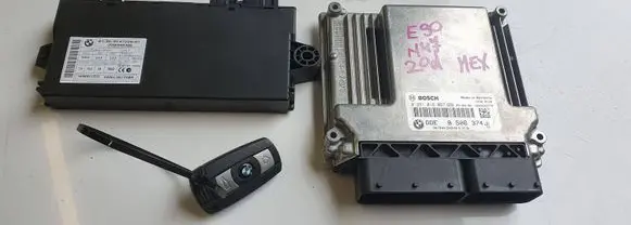 Engine ECU kit and lock set