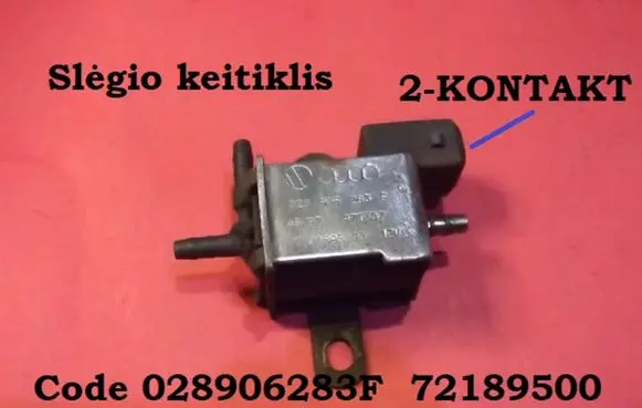 Volkswagen Golf IV Turbo solenoid valve 028906283F 72189500