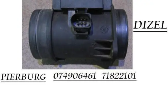 Volkswagen PASSAT B3 Mass air flow meter 074906461 71822101