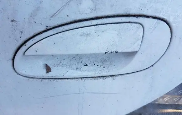 KIA Clarus Front door exterior handle