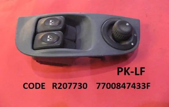 Renault Megane I Electric window control switch R207730 7700847433F