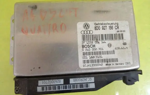 Audi A4 S4 B5 8D Gearbox control unit/module 8D0927156CR 0260002701
