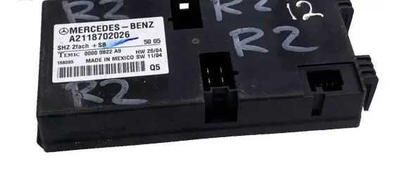 Seat control module