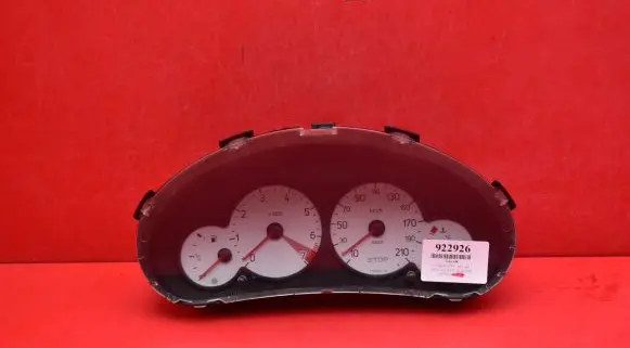 Peugeot 206 CC Speedometer (instrument cluster) 9655976380