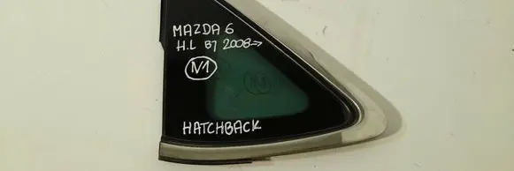 Mazda 6 Rear side window 000000077