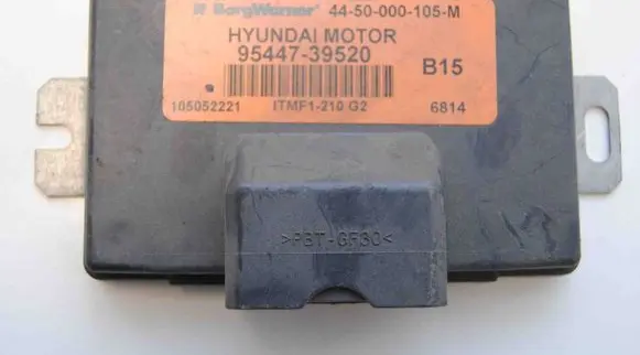 Hyundai Santa Fe Gearbox control unit/module 9544739520