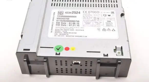 Opel Astra K Navigation unit CD/DVD player 42342524
