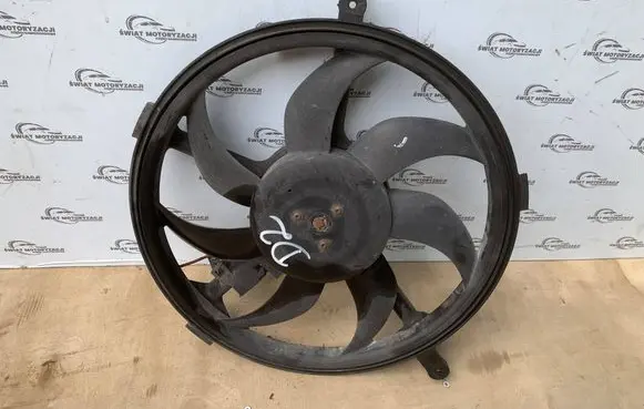 Electric radiator cooling fan