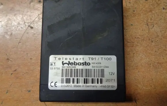 KIA Sorento Auxiliary heating control unit/module 9019509B 0223112344