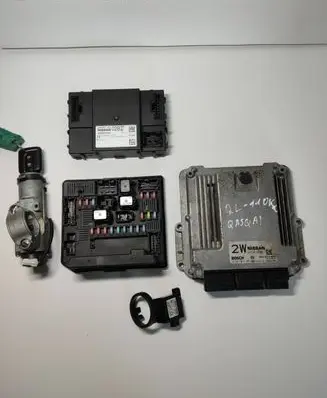 Nissan Qashqai Engine ECU kit and lock set 23710JD78B 1039S21009 0281013855