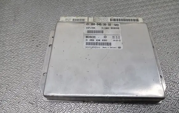 Mercedes-Benz A W168 ESP (stability system) control unit 1685453532 0265109630