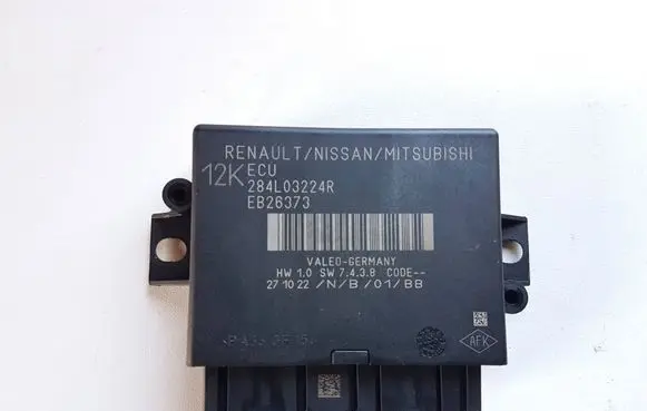 Nissan Qashqai J12 Parking PDC control unit/module 284L03224R