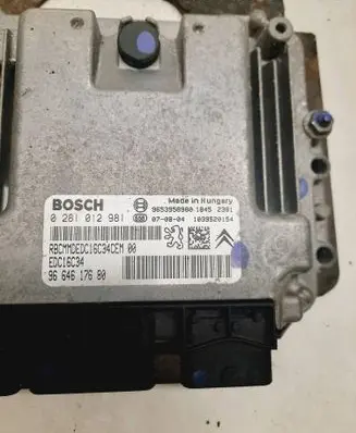 Citroen C4 I Picasso Engine control unit/module 0281012981 9653958980 9664617680