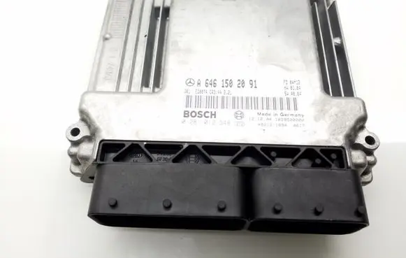 Mercedes-Benz E W211 Engine control unit/module A6461502091 0281012348
