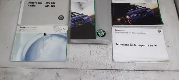 Skoda Fabia Mk1 (6Y) Owners service history hand book 