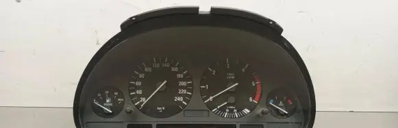 BMW 5 E39 Speedometer (instrument cluster) 62116906122 110008784