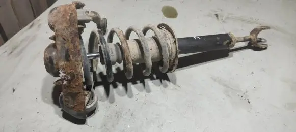 Audi A4 S4 B5 8D Front shock absorber with coil spring