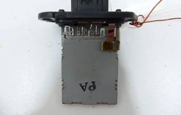 Hyundai i10 Heater blower motor/fan resistor IMPRK720650