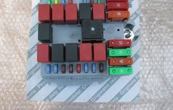 Fiat Ducato Fuse box set 1367669080