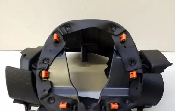 Steering wheel column trim