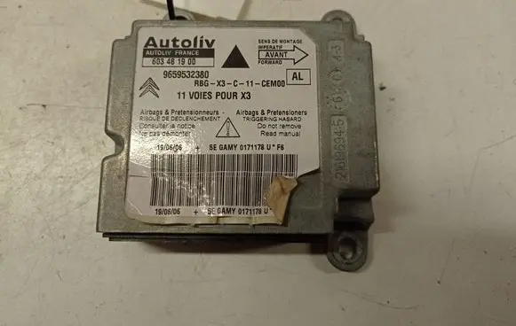 Citroen C5 Airbag control unit/module 9659532380 603481900