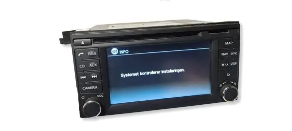 Nissan NV200 Radio/CD/DVD/GPS head unit 259153VU0B 7513750022 9595ALCN20A