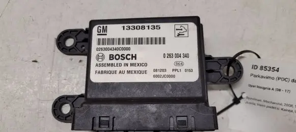 Opel Insignia A Parking PDC control unit/module 13308135 0263004340