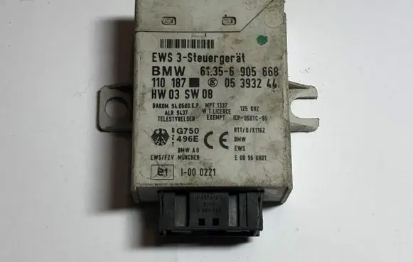 BMW 5 E39 Immobilizer control unit/module 6905668 05393244