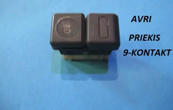 Peugeot 605 Fog light switch AVRI