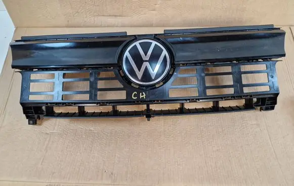 Volkswagen Multivan T7 Front bumper upper radiator grill 7T0807381D