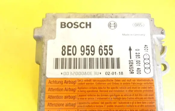 Audi A4 S4 B6 8E 8H Airbag control unit/module 8E0959655 0285001400